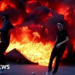 Albania protests: Student protesters attack government ministries in Tirana