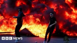 Albania protests: Student protesters attack government ministries in Tirana