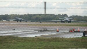 US pulls bombers out of UK’s Fairford airbase after arrests