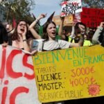 France: Students protest learning conditions