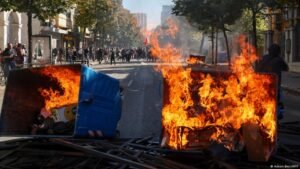 Police target students in Tirana as Albania protests grow