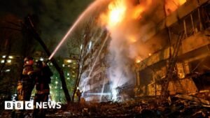 Russian strikes hit key power plant in Kyiv, Zelensky says