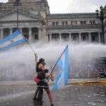 Clashes erupt at Argentine student protests against President Milei’s austerity policies