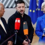 European leaders pledge support for Ukraine’s Zelenskyy at EU Brussels summit as US backpedals