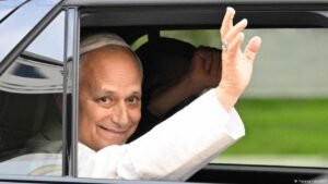 Pope Leo leaves hospital after cancer surgery
