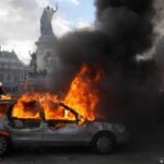 France protests turn violent nationwide