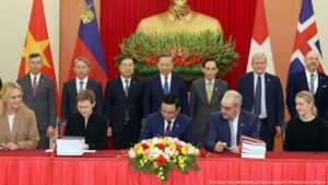 Vietnam signs free trade deal with four European countries