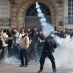 Violent unrest rocks France after nationwide protests