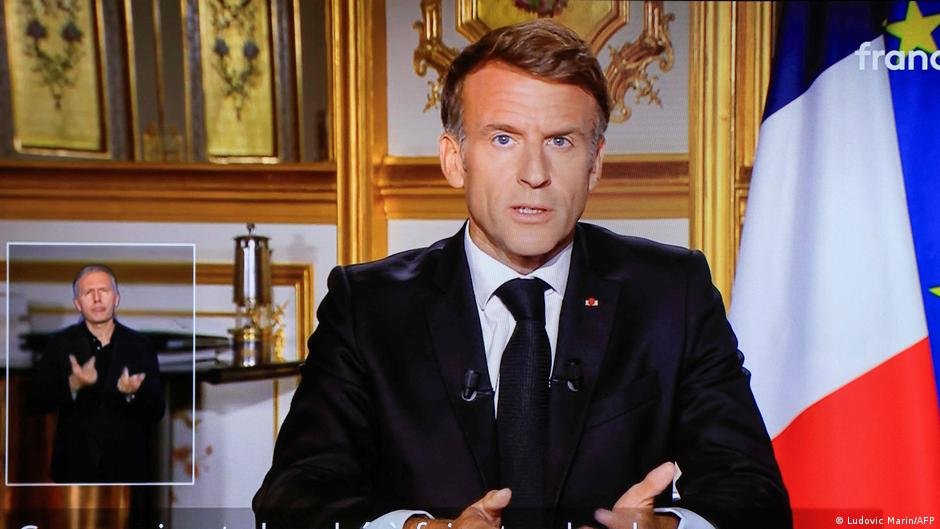 President Macron urges distinction between protesters and vandals
