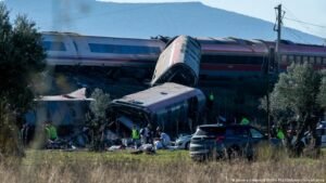 Spain train crash: At least 10 killed