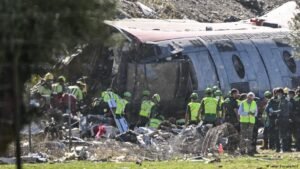 Second rail accident in a year kills dozens in central Spain