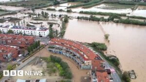 Two people killed as floods hit Spain’s Catalonia region