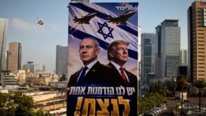 Netanyahu touts Trump endorsement on eve of vote, suggests they may restart war on Iran