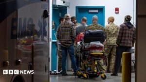 Several dead in major fire at Canada military base – follow live