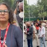 Watch: Heavy police and barricading at Delhi’s Jantar Mantar