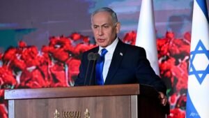At Oct 7 memorial, Netanyahu says will be no Hamas rule in Gaza