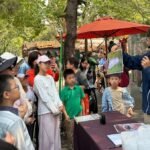 Beijing park’s holiday caterpillar hunt targets ‘forest food monster’