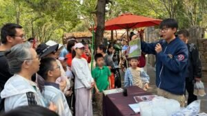 Beijing park’s holiday caterpillar hunt targets ‘forest food monster’