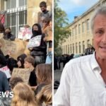 Watch: Why are students staging protests at schools in France?
