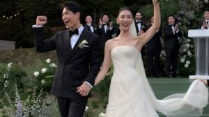 KPop Demon Hunters singer Ejae marries longtime boyfriend Sam Kim in South Korea