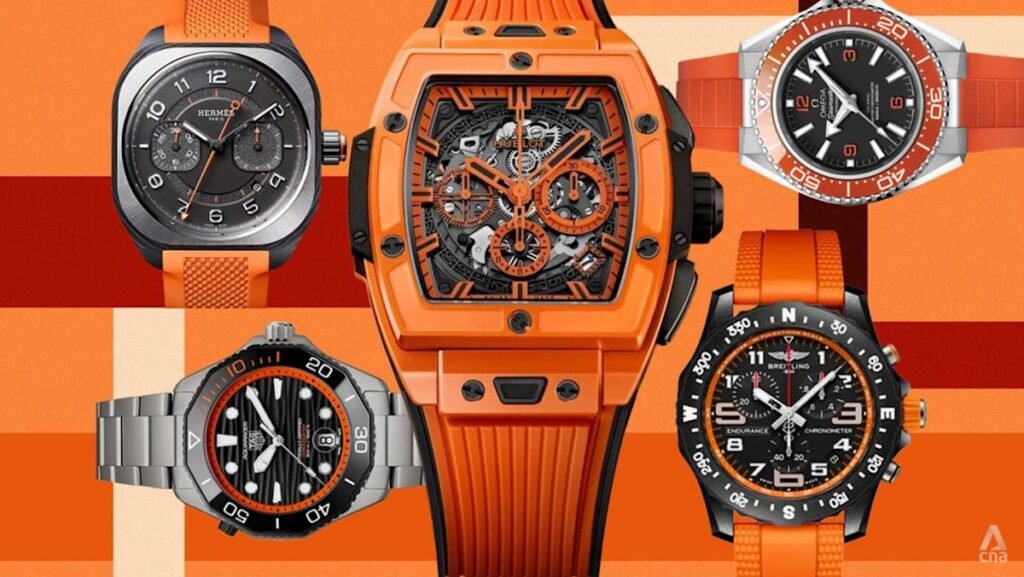 Orange crush: Timepieces that make a bold statement