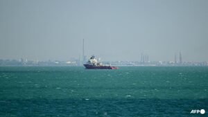 Two dead, 11 rescued after ship catches fire and sinks in Black Sea, Romania says