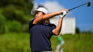 Singapore’s Shannon Tan holds two-shot lead at halfway mark of Asian Games golf