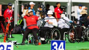 Singapore’s Nur Syahidah Alim clinches archery silver at Asian Para Games