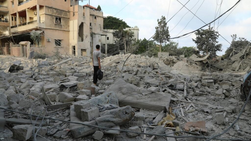 Middle East war live: Israeli military strikes southern Lebanese city of Tyre
