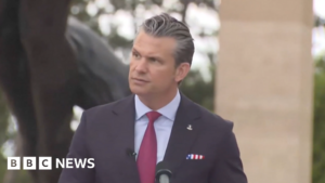 Hegseth attacks Europe over ‘invasion’ of migrants in D-Day speech