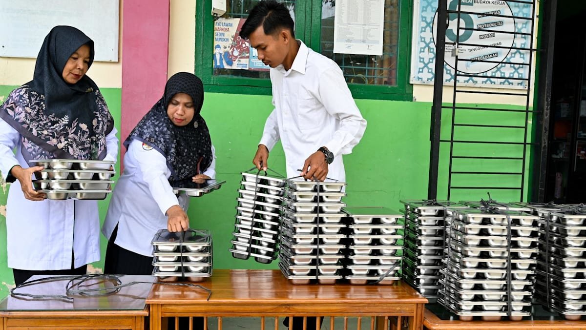 Indonesia free meals agency office locked down as investigators raid premises