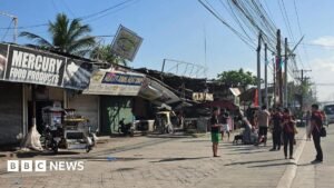 Philippines: Buildings collapse and tsunami evacuations ordered after powerful earthquake – follow live