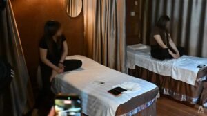 Police raid open-concept massage parlours, 5 arrested for allegedly offering sexual services