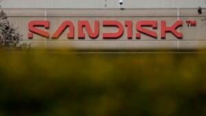 Stocks making the biggest moves midday: Sandisk, Intel, Enphase Energy, Accenture, Exxon Mobil & more