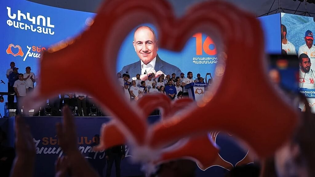 Pashinyan hails ‘historic victory’ in decisive election in Armenia