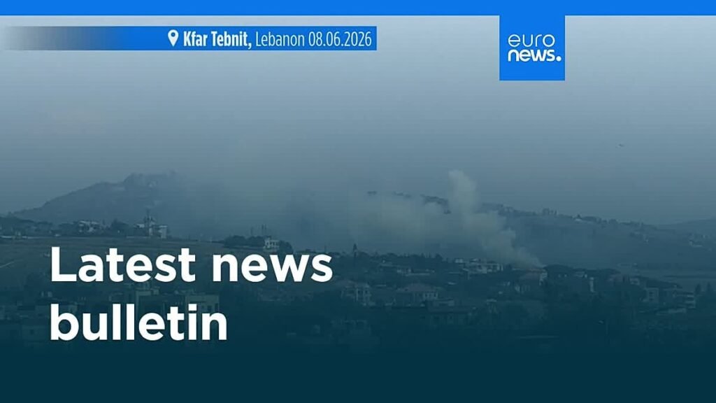 Video. Latest news bulletin | June 9th, 2026 – Midday