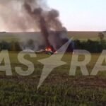 Video. Russian Tu-22M3 bomber crashes during training flight