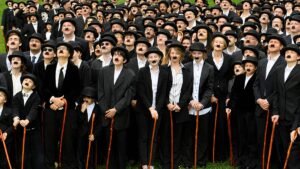 Video. Hundreds dressed as Charlie Chaplin attempt world record in Switzerland