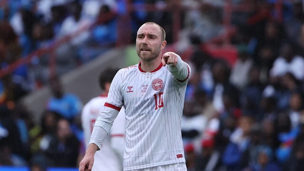 Danish footballer Eriksen ‘conscious’ after collapsing on field