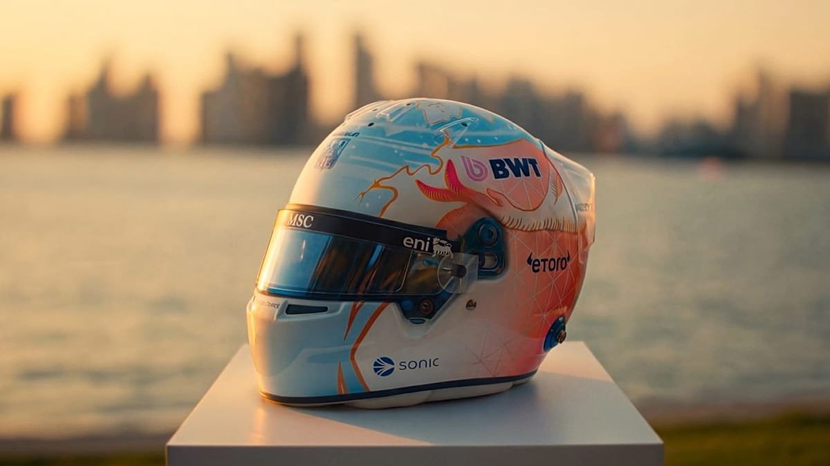 Qatari artist designs Pierre Gasly’s helmet for Canadian Grand Prix