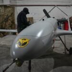 Ukraine launches large-scale drone attack as Putin meets Schröder