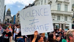 Video. Belgium: Thousands protest alleged police violence in Brussels