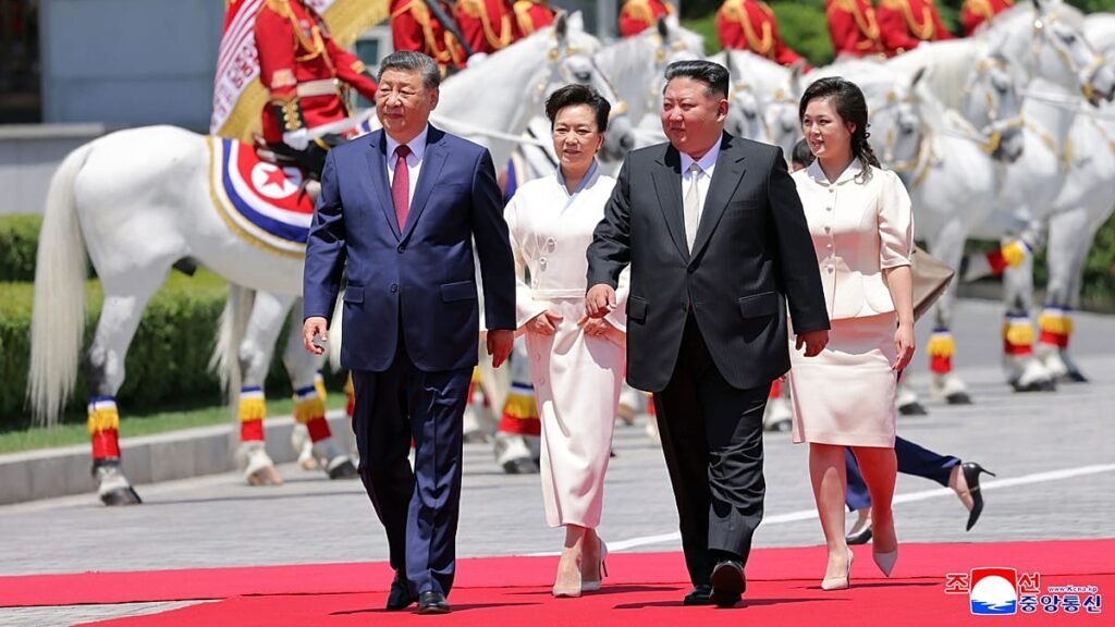 China’s Xi vows ‘new heights’ to North Korea ties during rare visit