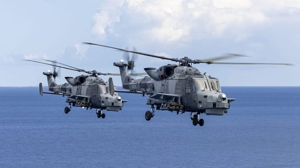 Three dead in Royal Navy helicopter training crash in UK