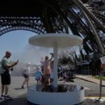 Video. Canal Saint-Martin becomes cooling spot as heatwave grips Paris