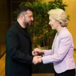 Von der Leyen announces first payment to Ukraine under €90bn loan