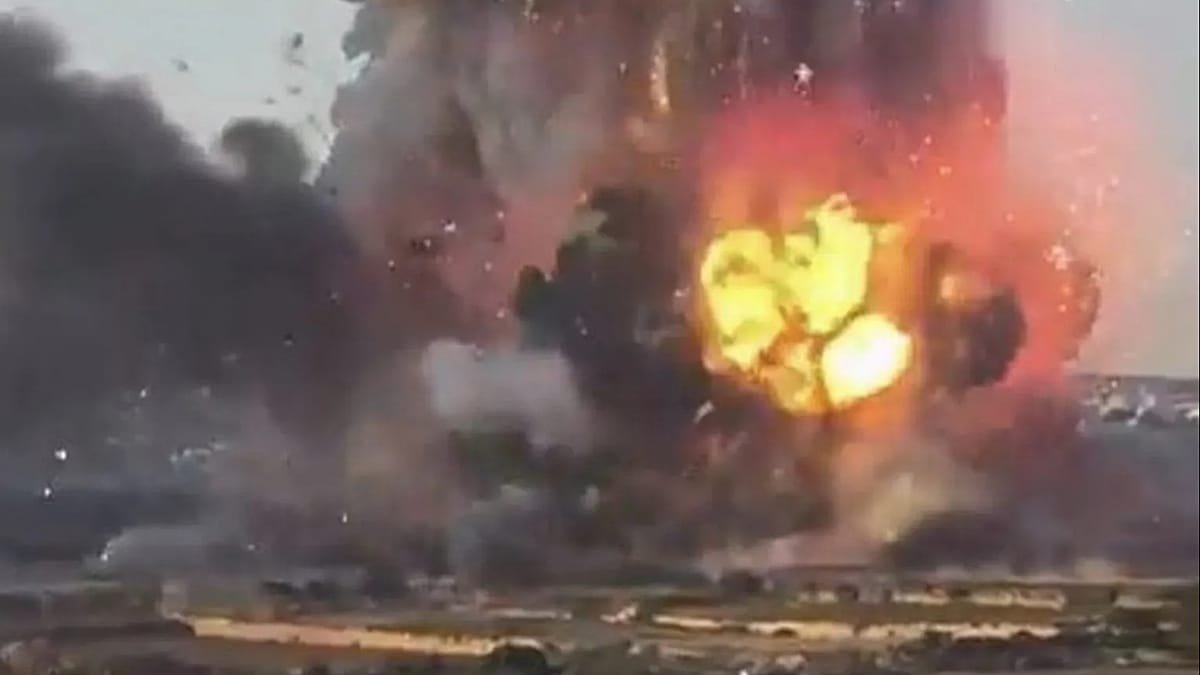 Two injured in explosion at fireworks factory in Malta, police say