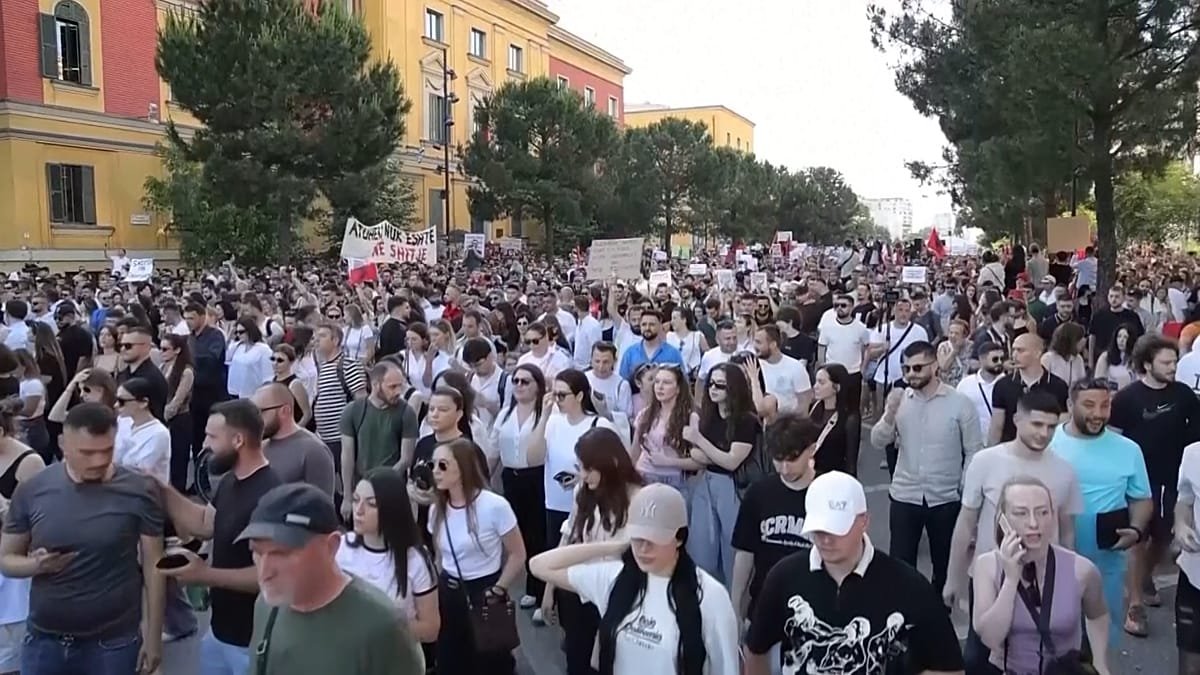 Protests against Kushner-linked resort in Albania enter second day