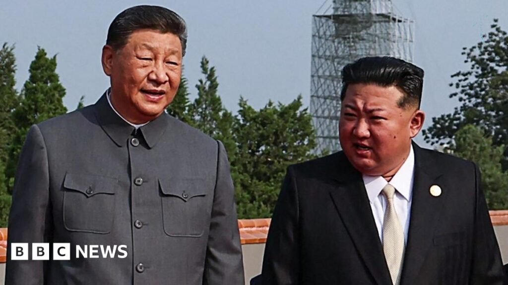 China’s Xi Jinping lands in North Korea to meet Kim Jong Un in rare visit – follow live