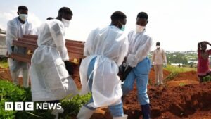 Ebola outbreak in DR Congo: Mourners learn how to grieve and safely bury a body